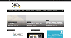 Desktop Screenshot of bieresetplaisirs.com